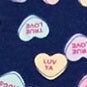 Girls&apos; conversation leggings ANTIQUE NAVY MULTI factory: girls&apos; conversation leggings for girls