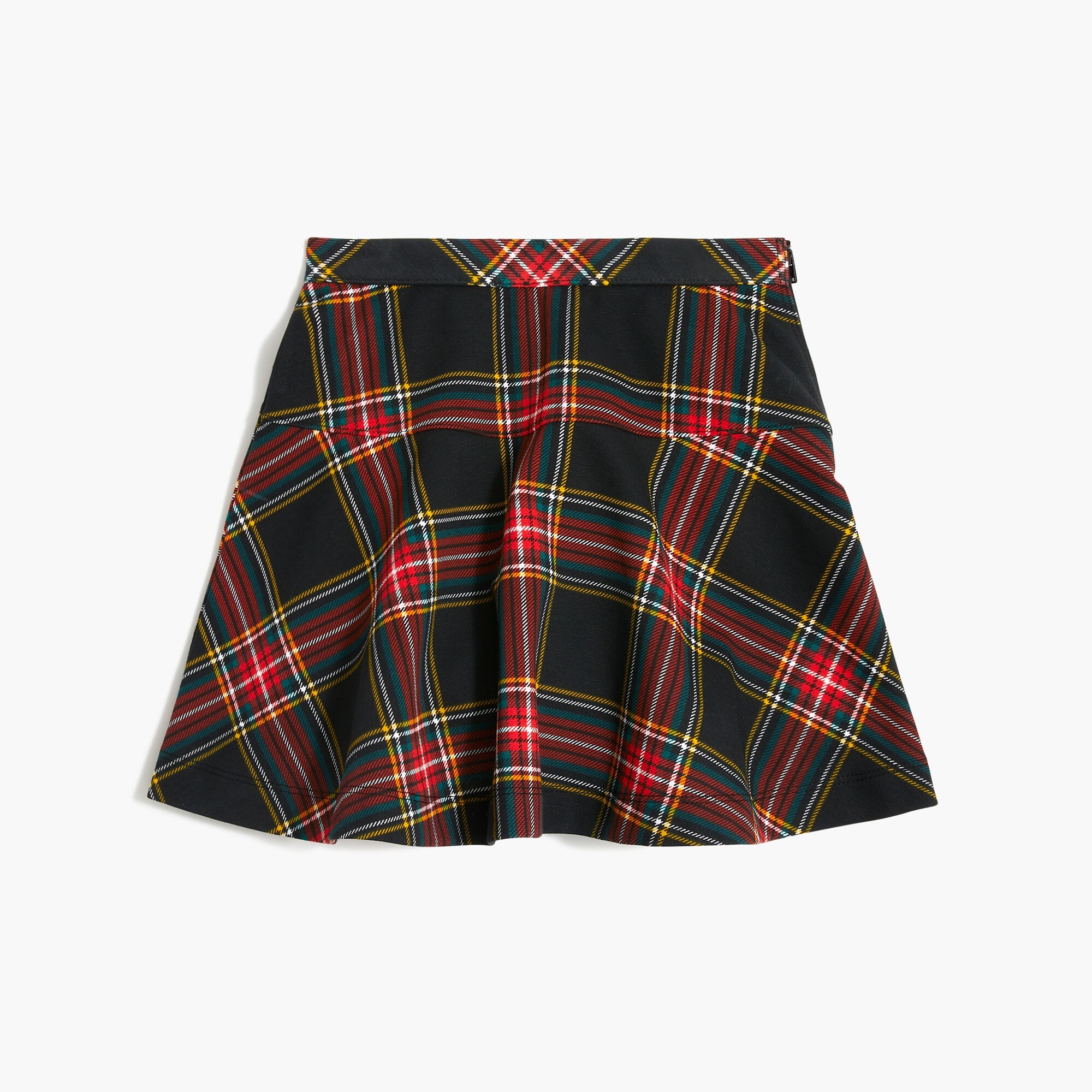 Girls' printed ponte skirt