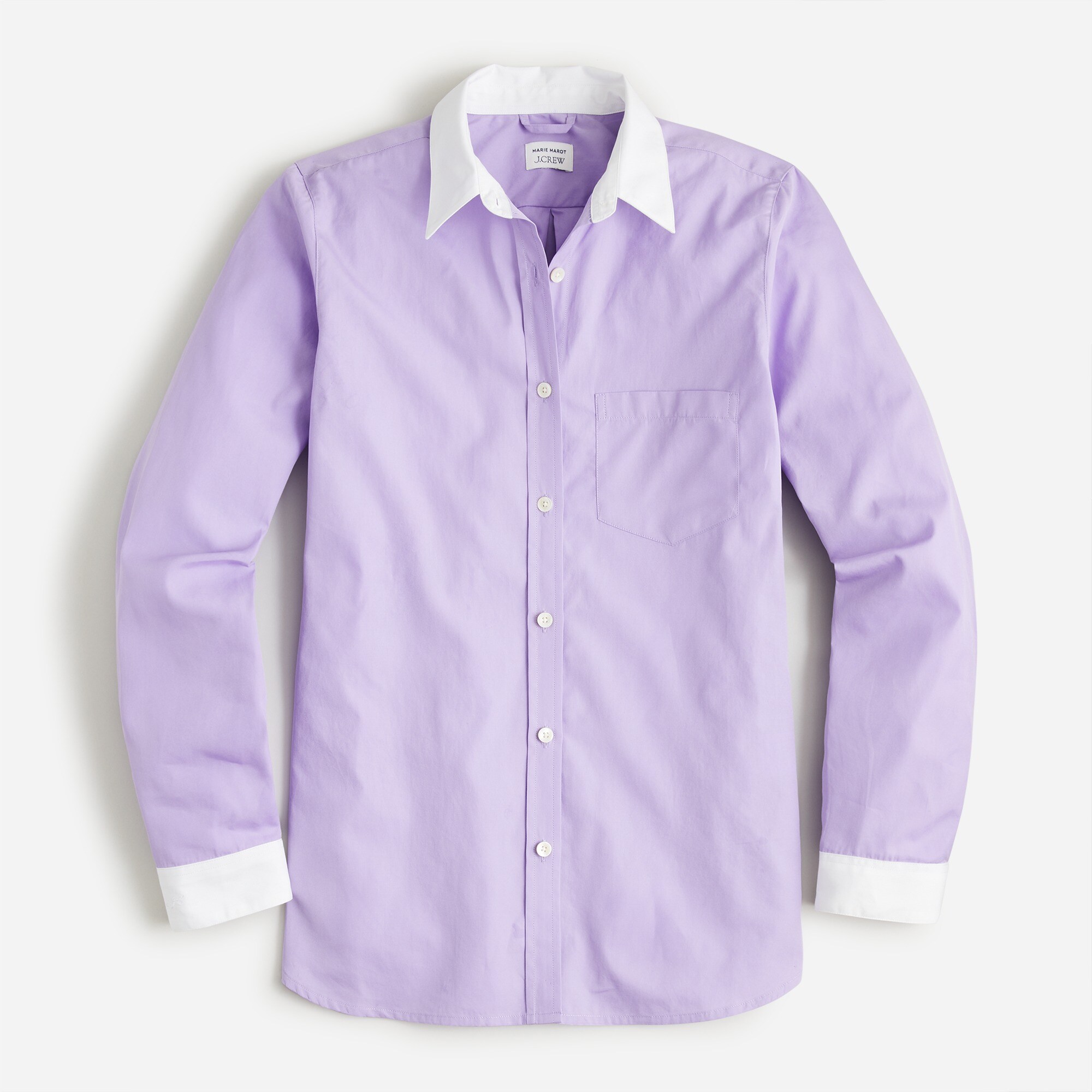 Limited-edition Marie Marot X J.Crew shirt in Thomas Mason® cotton poplin
