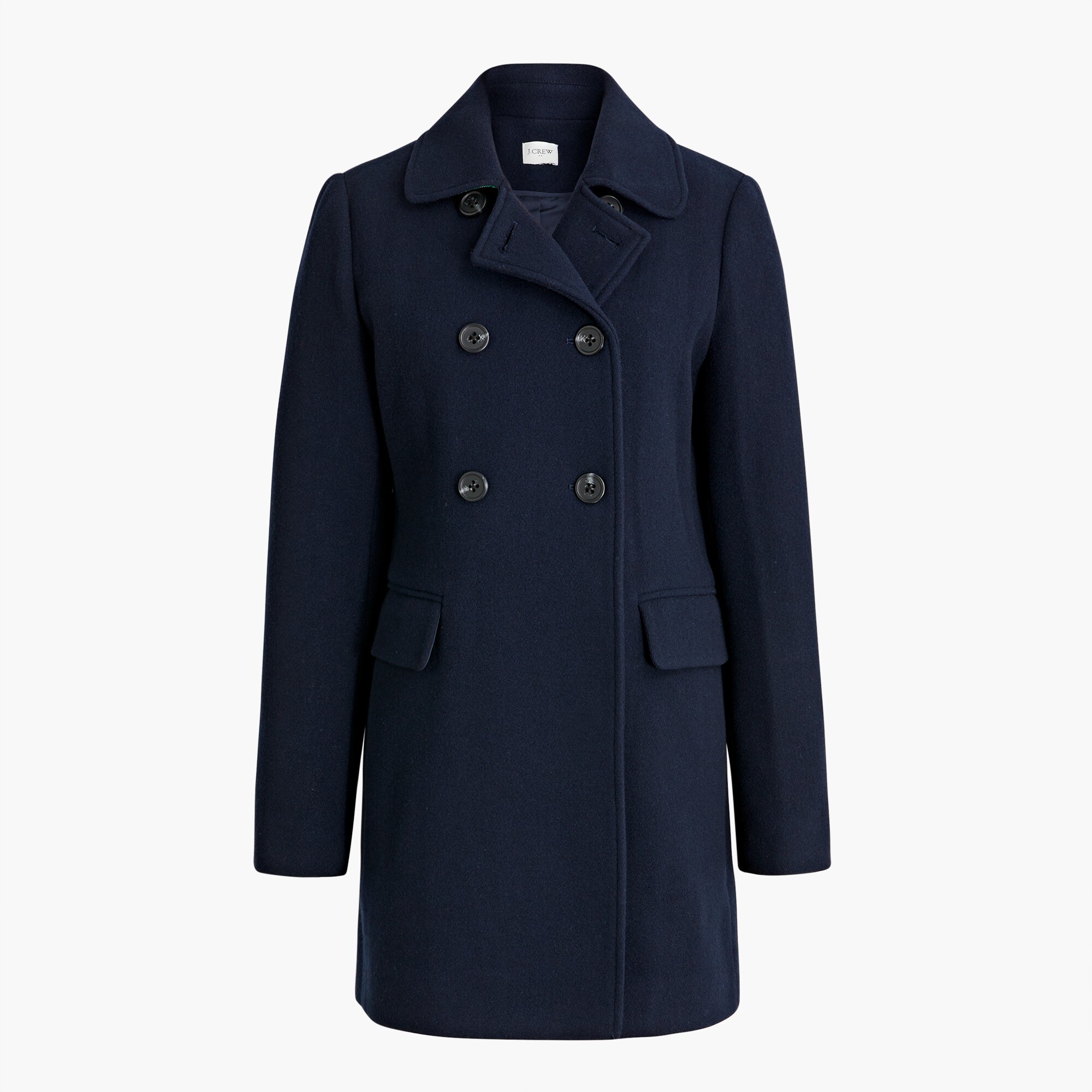 Wool-blend topcoat