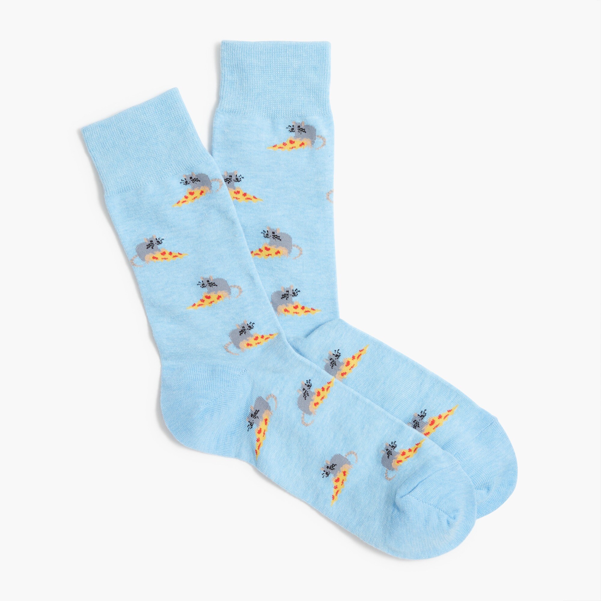 pizza rat socks for men