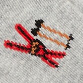 Skiing socks HTHR GRAY SKI TOOLS factory: skiing socks for men