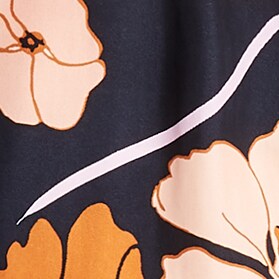 Classic-fit drapey cupro shirt in windswept floral BLACK j.crew: classic-fit drapey cupro shirt in windswept floral for women