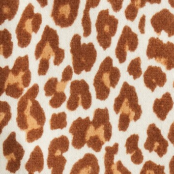Cashmere classic-fit crewneck sweater in leopard print HTHR MUSLIN BROWN j.crew: cashmere classic-fit crewneck sweater in leopard print for women
