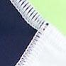 Boys&apos; long-sleeve colorblock rash guard WHITE NAVY ALOE factory: boys&apos; long-sleeve colorblock rash guard for boys