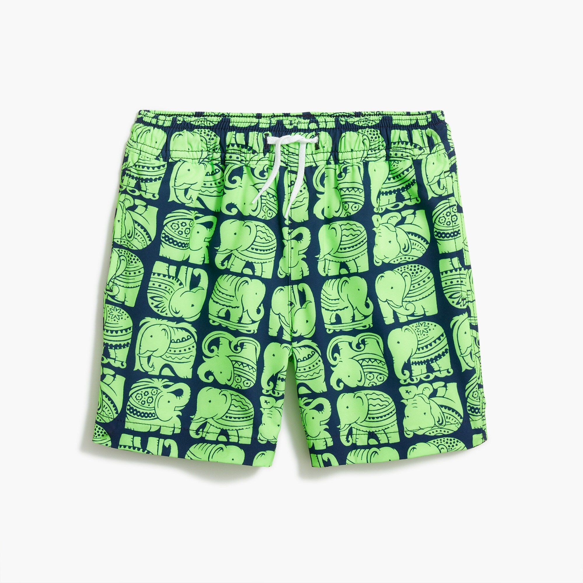 Boys' island elephant swim trunk