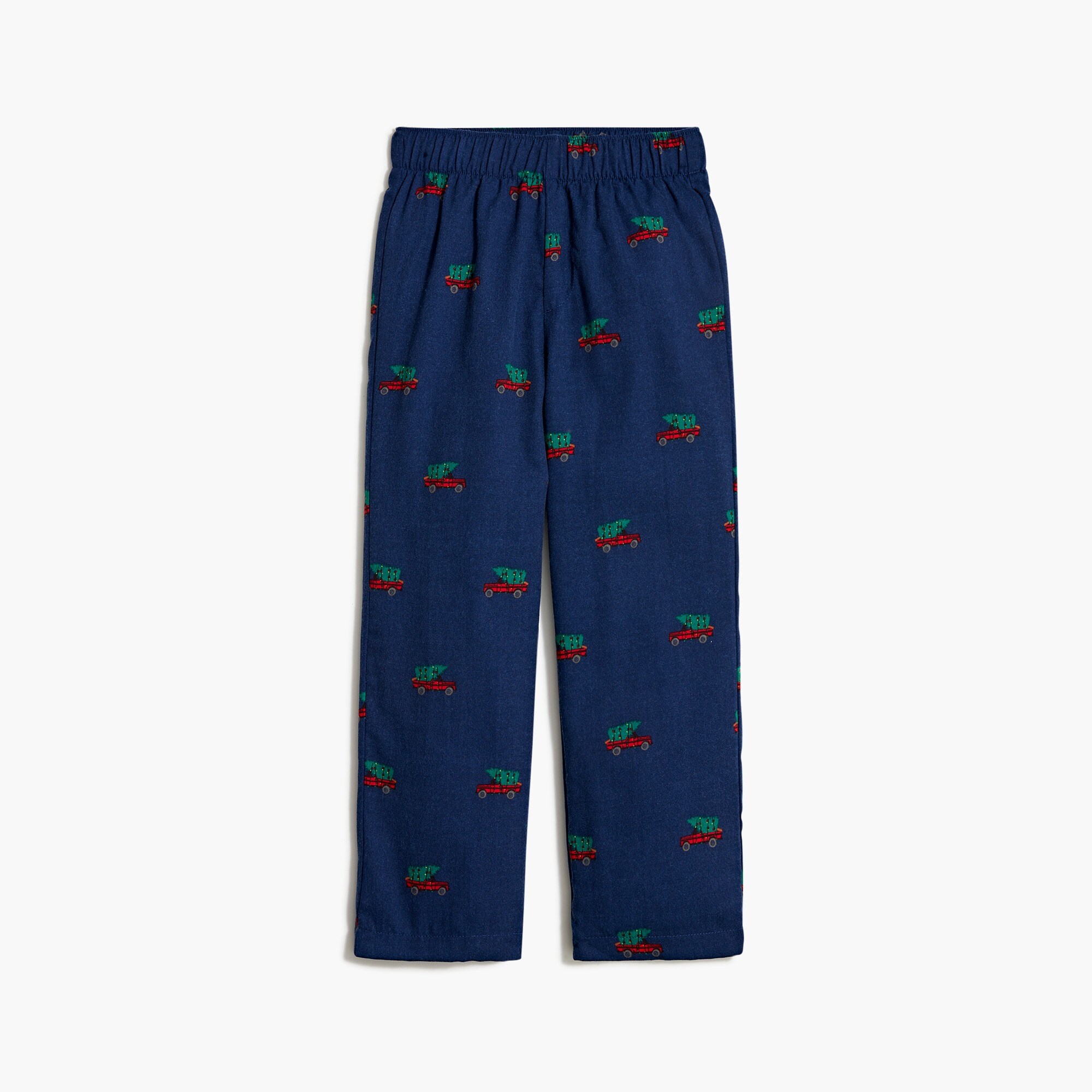 Kids' flannel truck and tree pajama pant