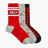 Boys&apos; holiday trouser socks pack