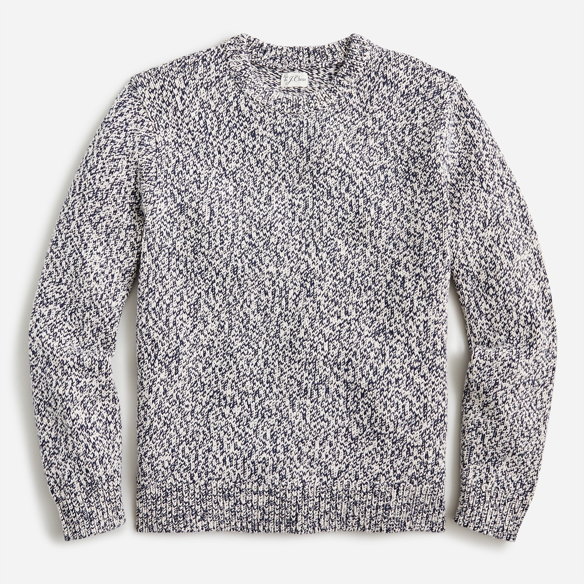 J.Crew: Marled Cotton Crewneck Sweater For Men