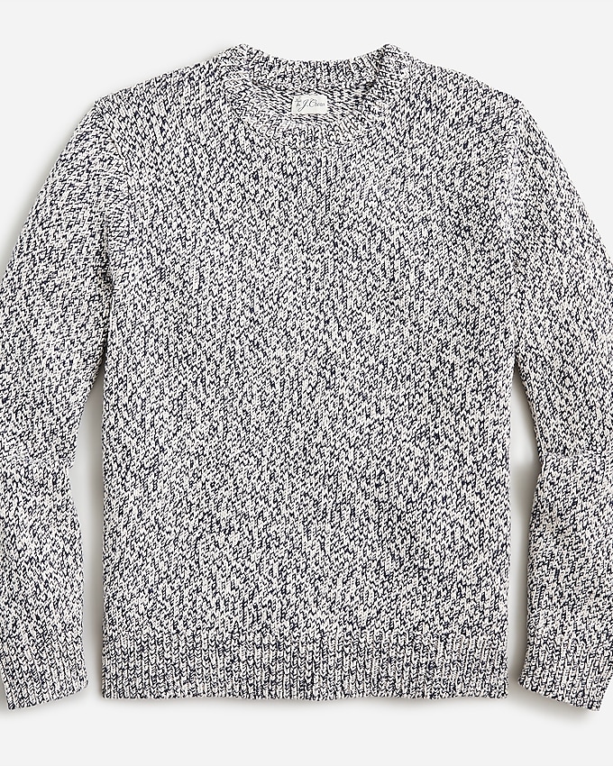J.Crew: Marled Cotton Crewneck Sweater For Men