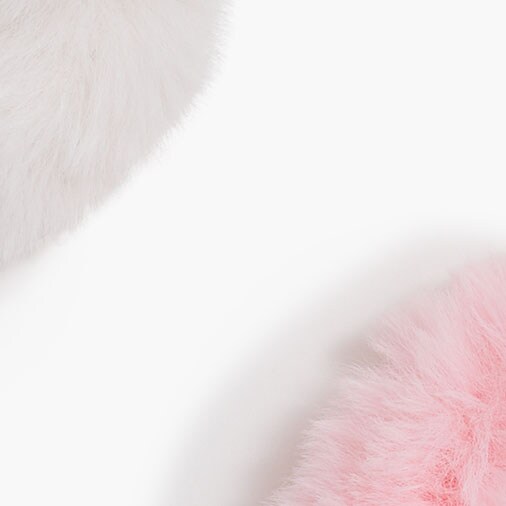 Girls' furry scrunchies set-of-two COZY MULTI factory: girls' furry scrunchies set-of-two for girls
