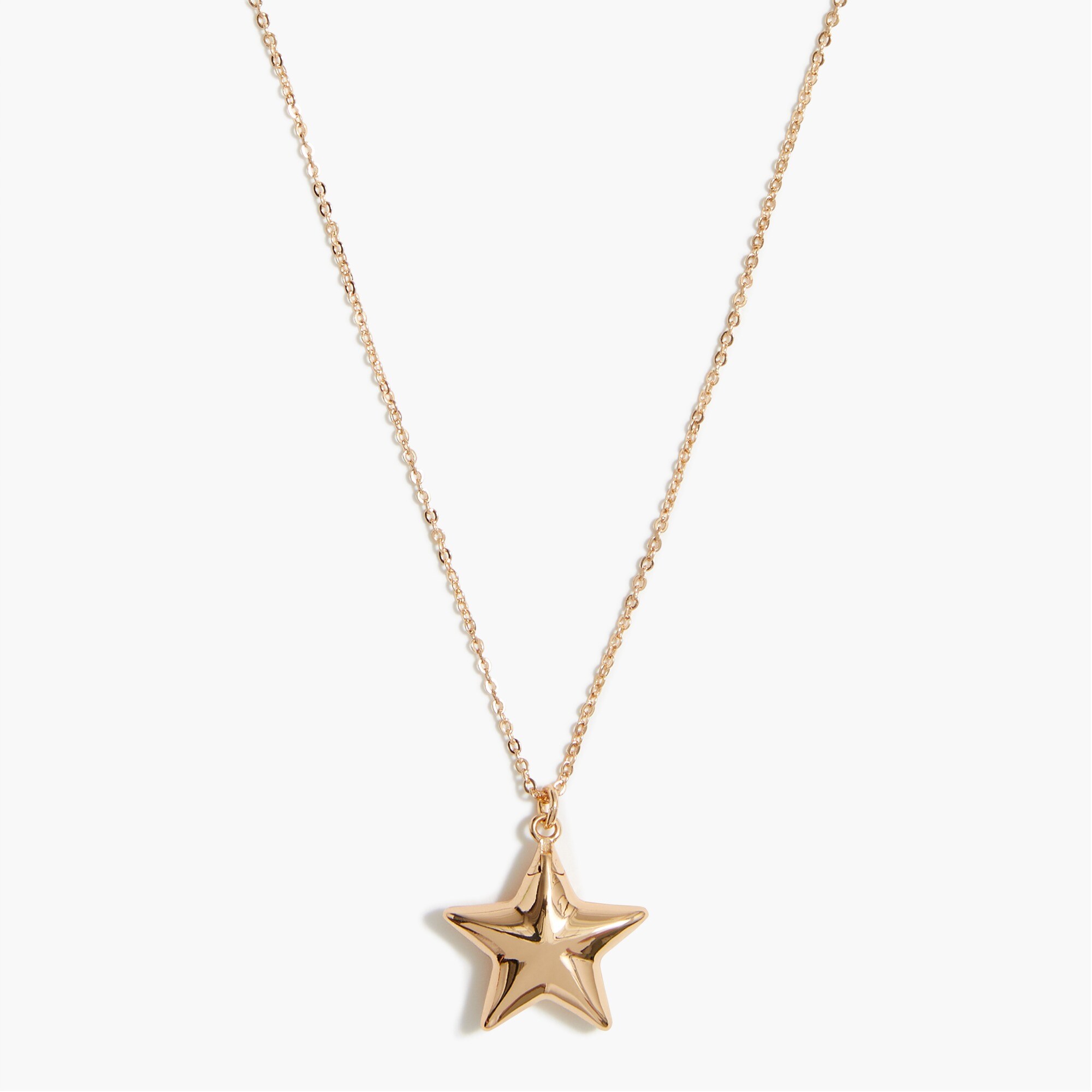 Girls' star locket necklace