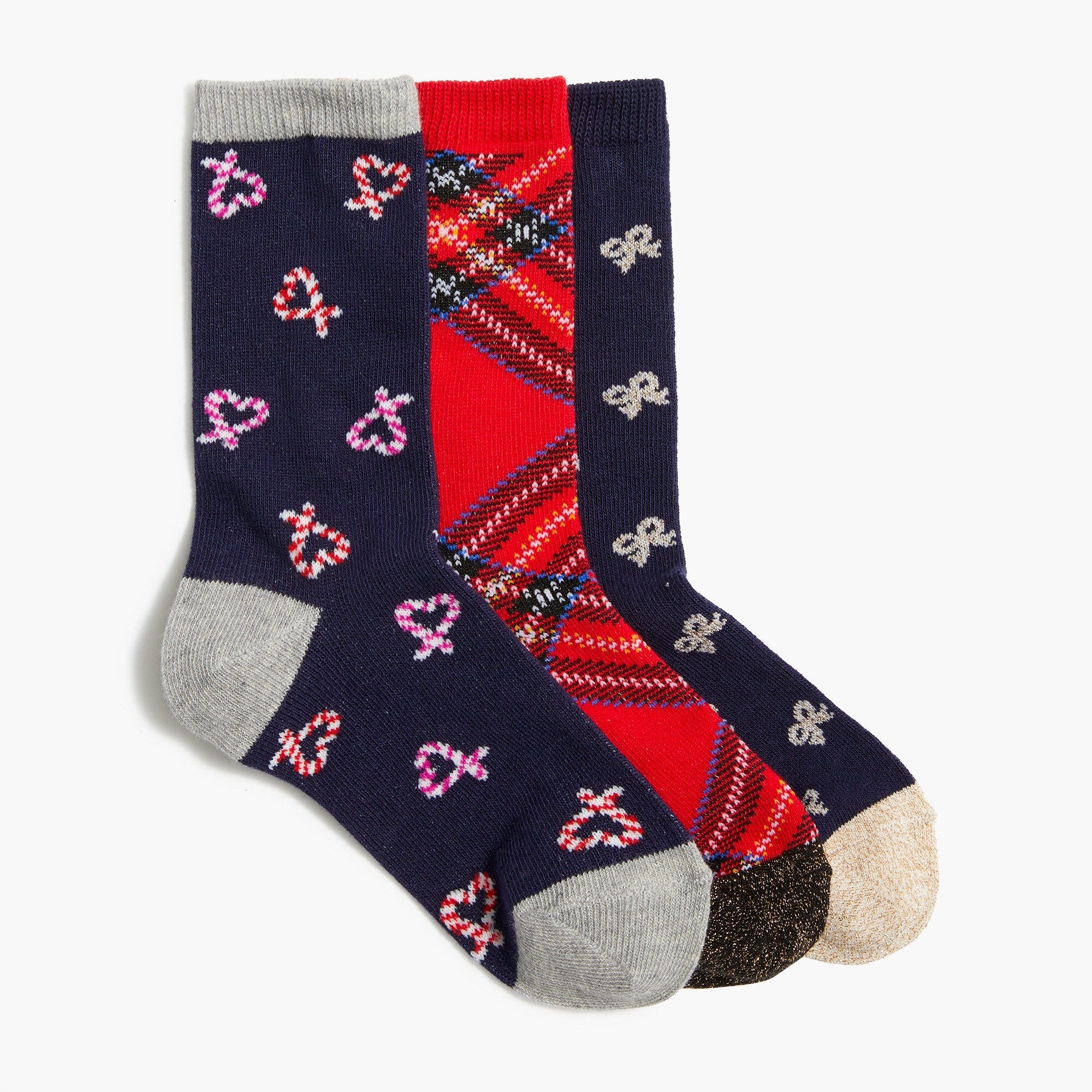 Girls' holiday socks pack