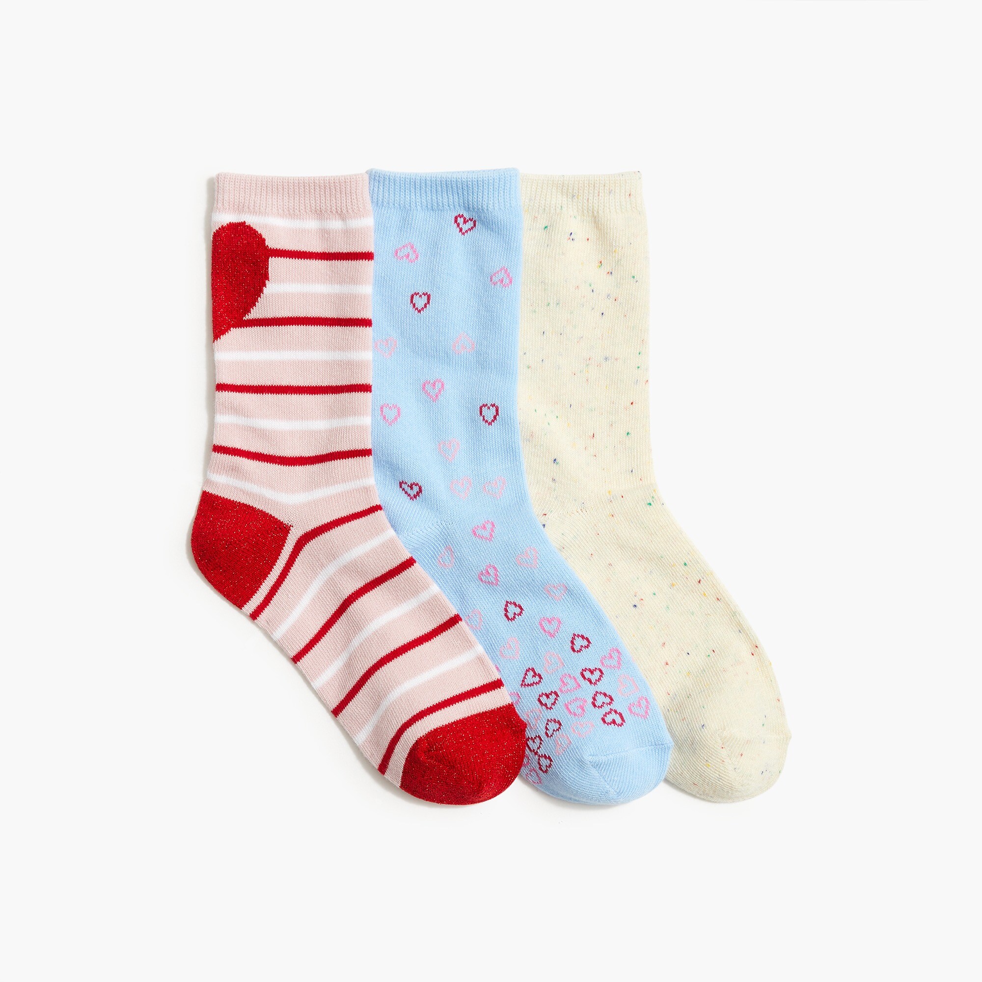 Girls' Valentine socks pack