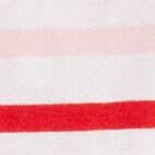 Girls&apos; striped embroidered heart graphic tee WARM PINK CLASSIC RED factory: girls&apos; striped embroidered heart graphic tee for girls