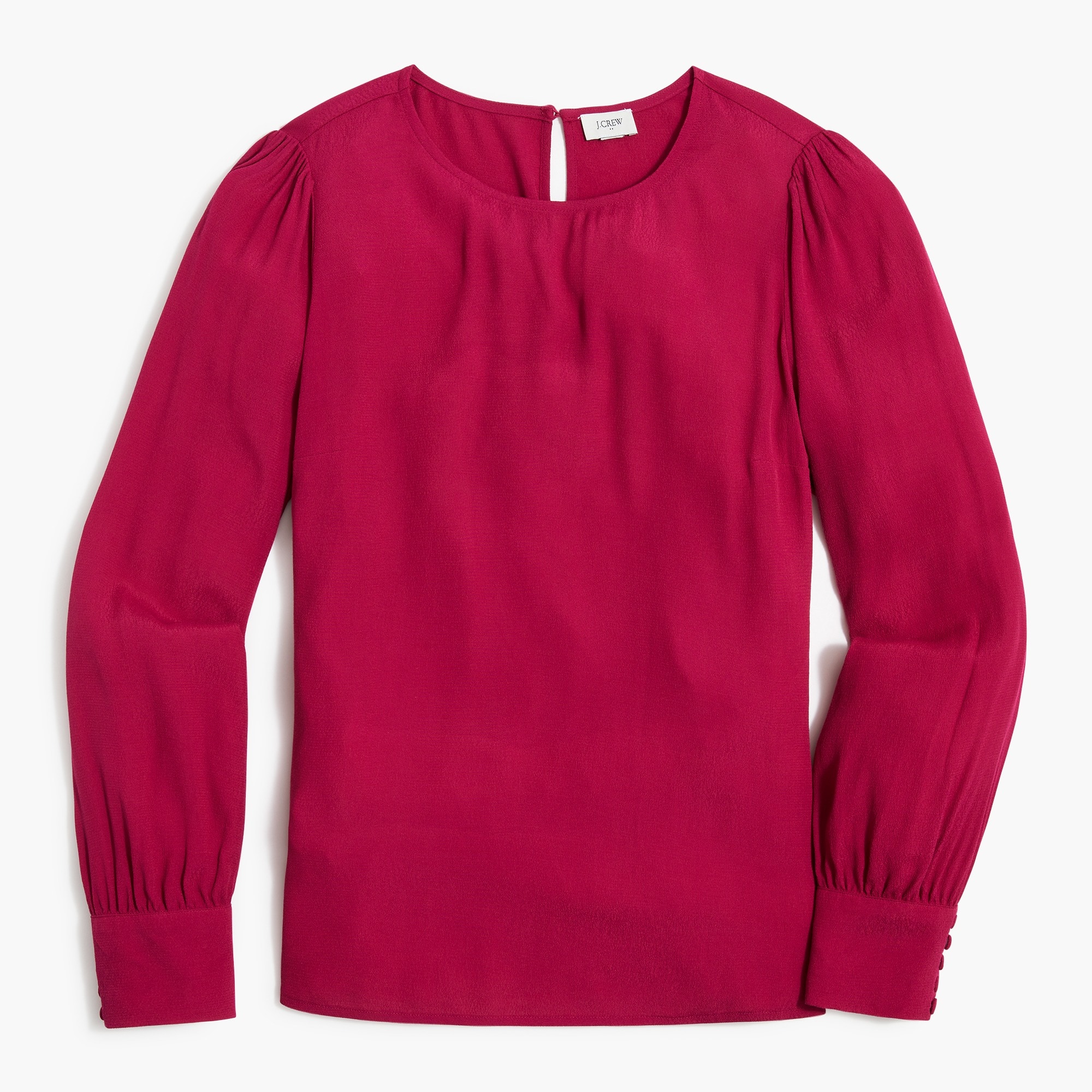 Puff-sleeve top