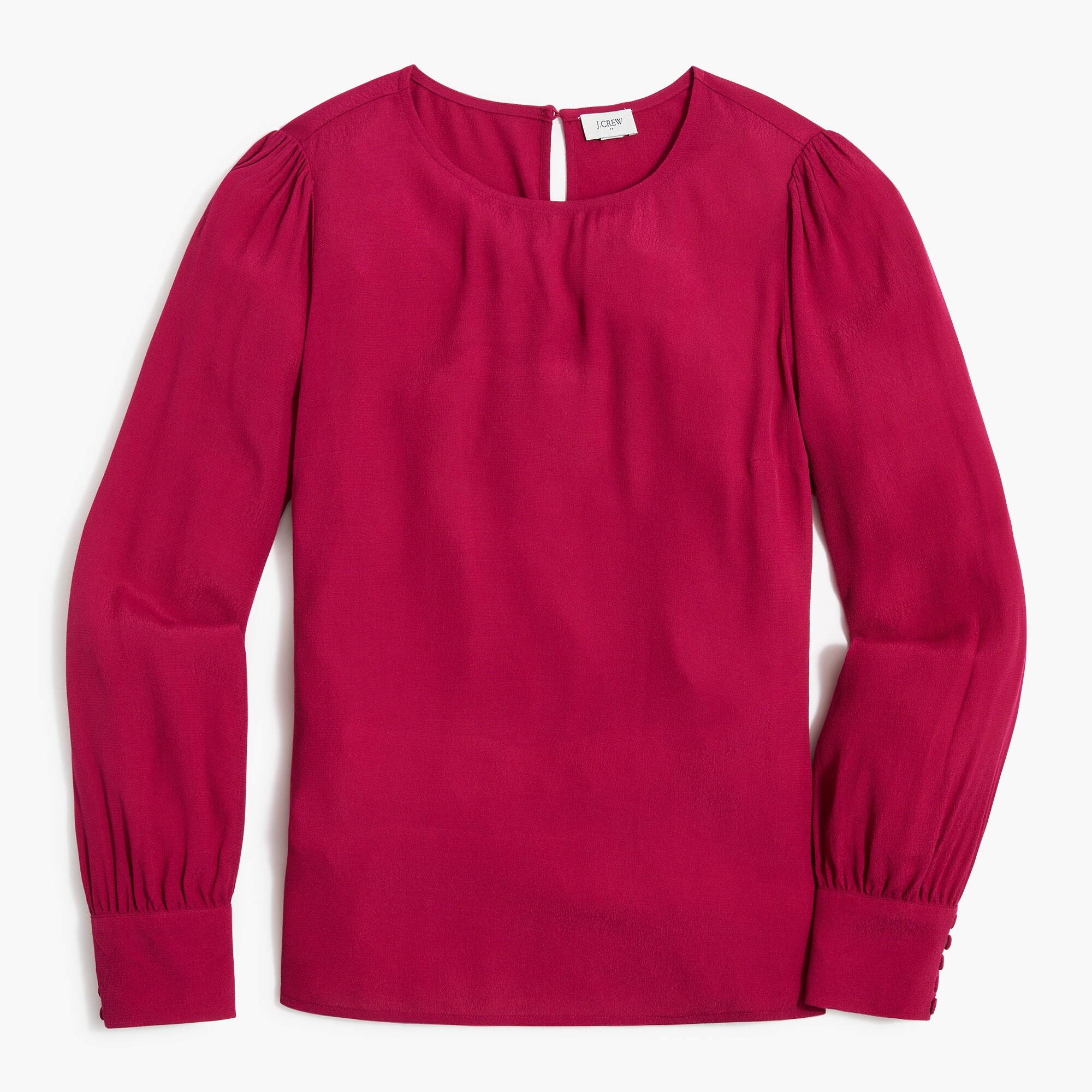 puff-sleeve top for women