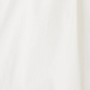 Cotton poplin smocked ruffleneck top WHITE cotton poplin smocked ruffleneck top for women