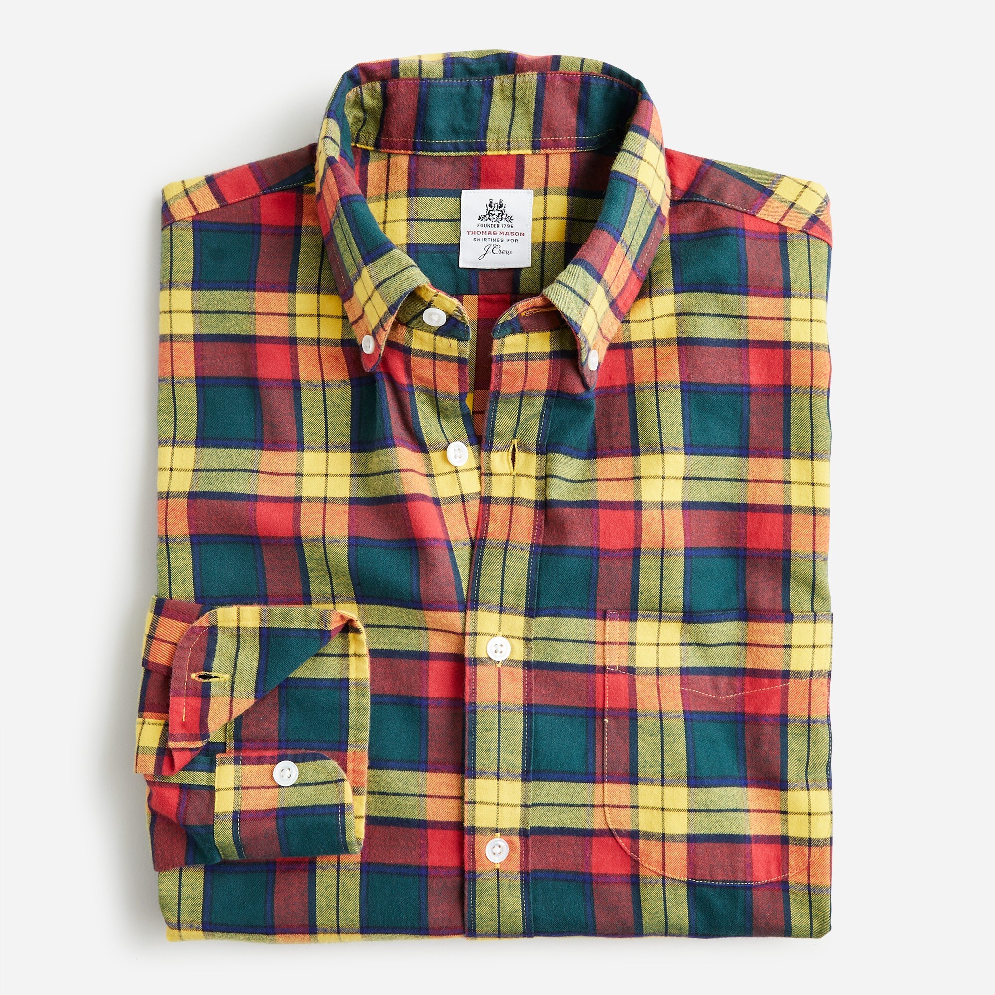 J.Crew Thomas Mason® For J.Crew Flannel Shirt For Men