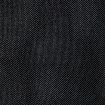 Cotton piqu&eacute;-stitch crewneck sweater BLACK