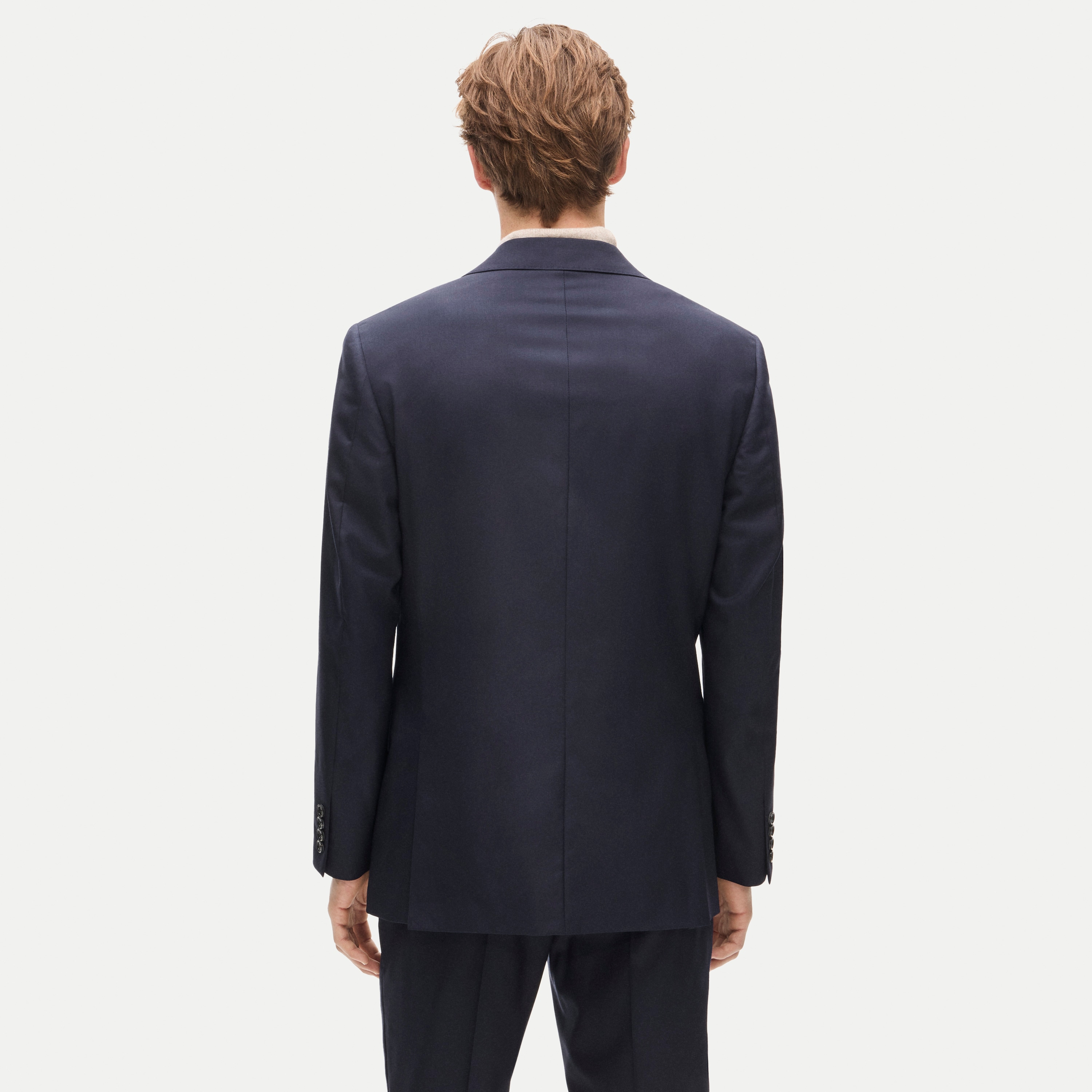 Crosby Classic-fit suit jacket in Italian wool