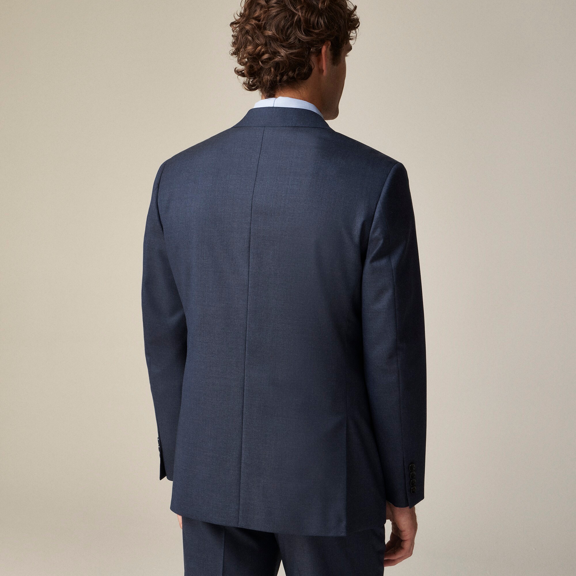 Crosby Classic-fit suit jacket in Italian wool