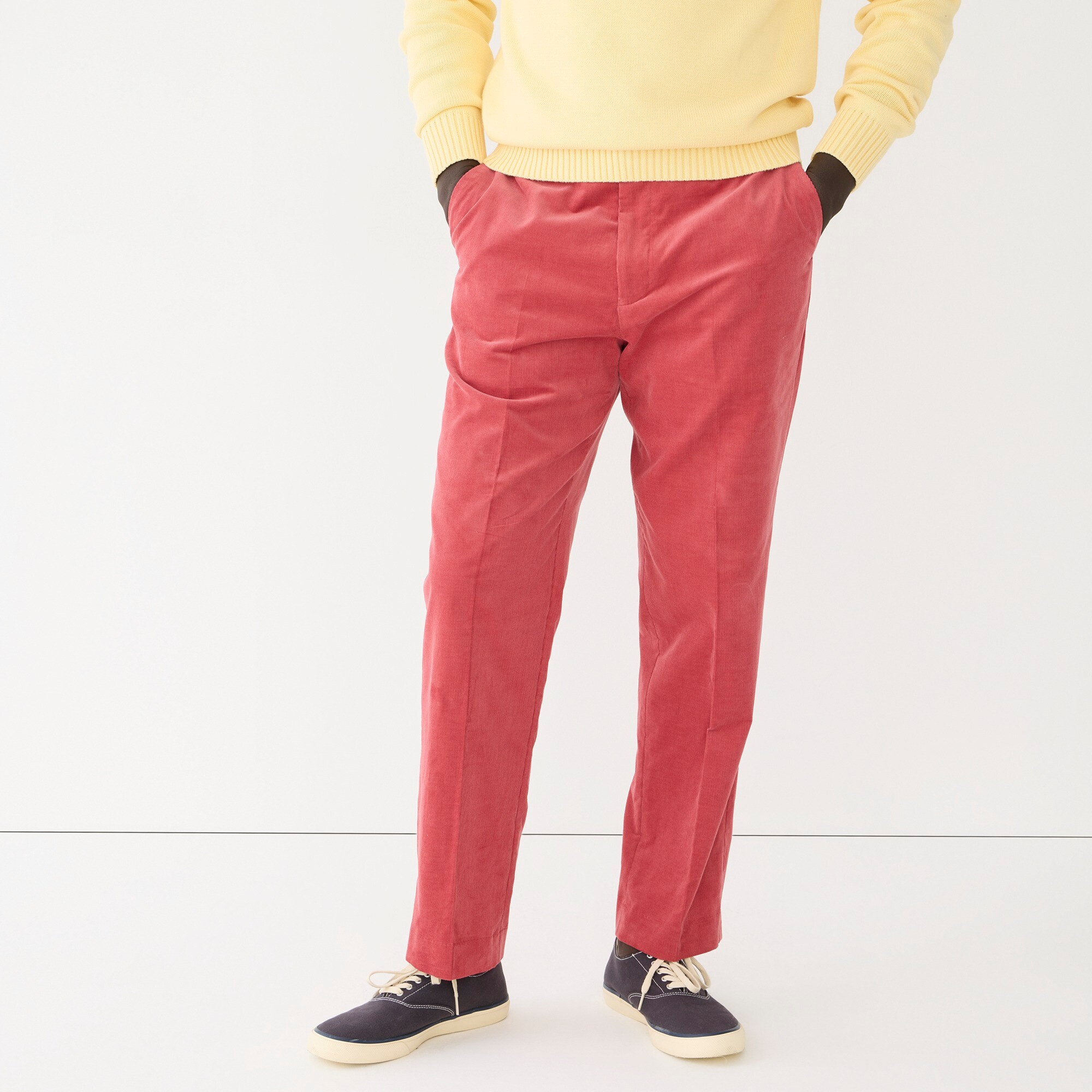 j.crew: kenmare suit pant in italian cotton corduroy for men
