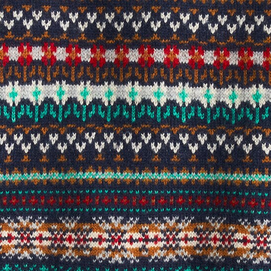 Puff-sleeve Fair Isle crewneck sweater HTHR STONE PINE j.crew: puff-sleeve fair isle crewneck sweater for women