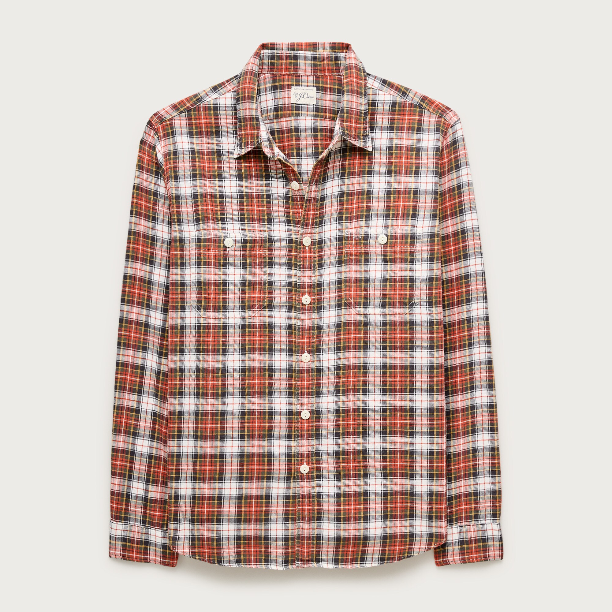  Cotton-hemp blend twill workshirt