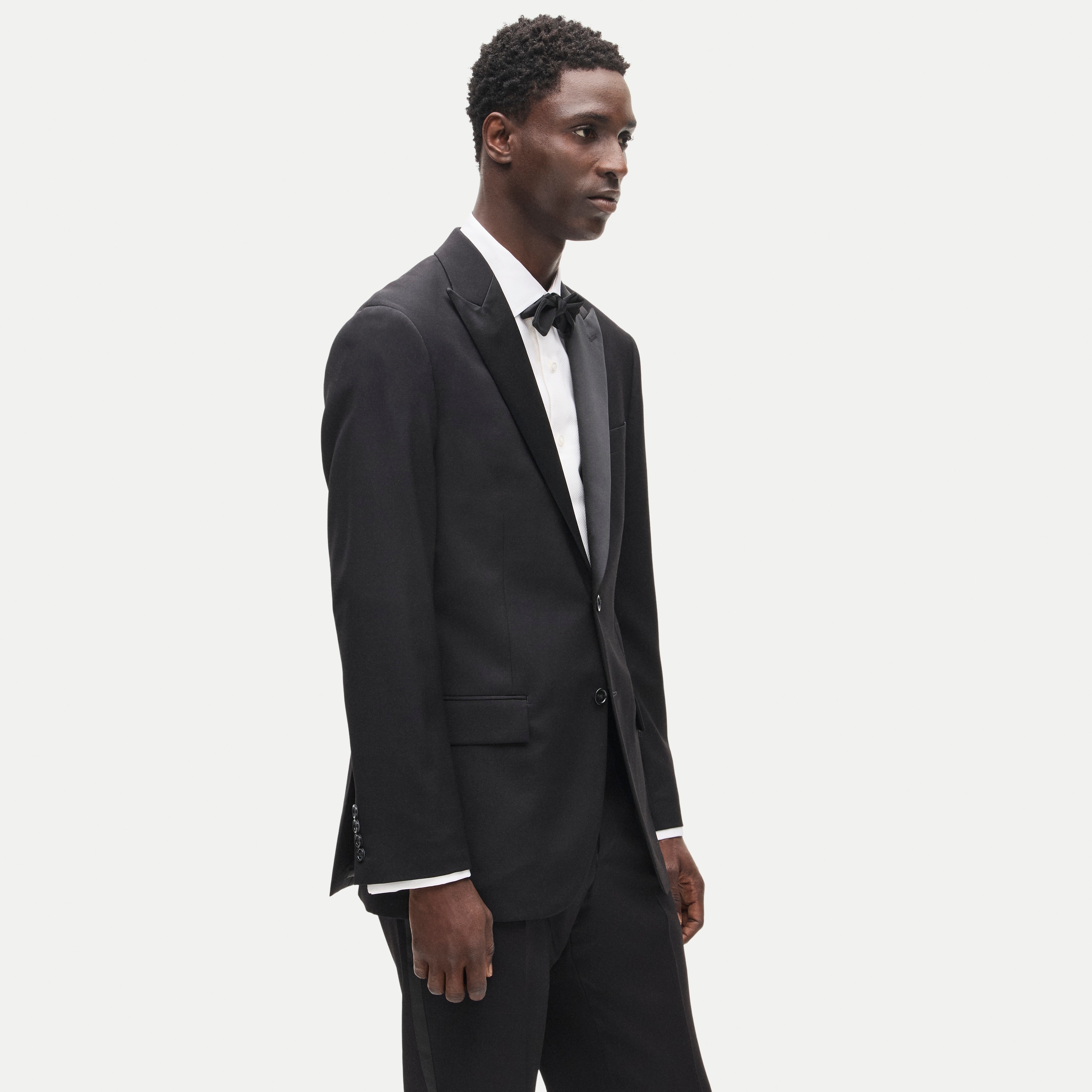 Crosby Classic-fit tuxedo jacket in Italian wool