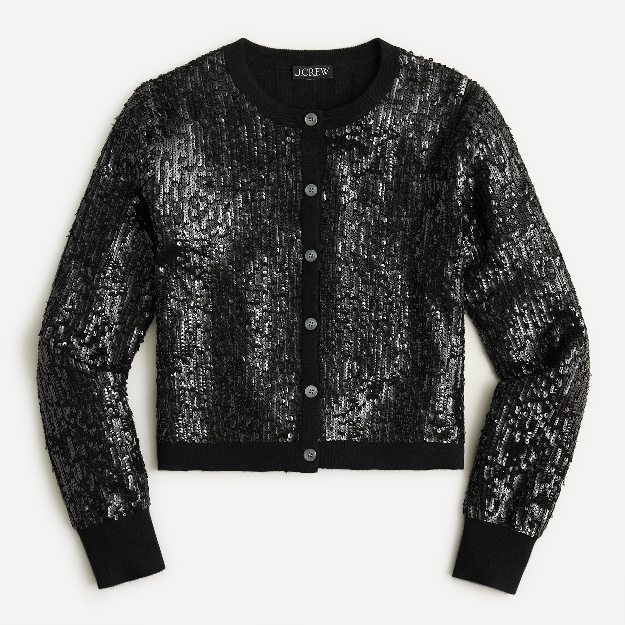 J crew sequin cardigan sale