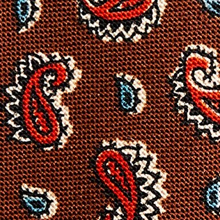 BROWN PAISLEY