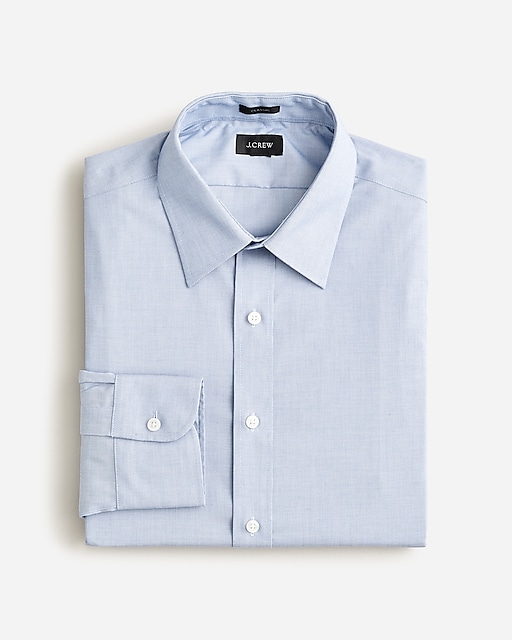 mens Tall Bowery point-collar stretch cotton shirt