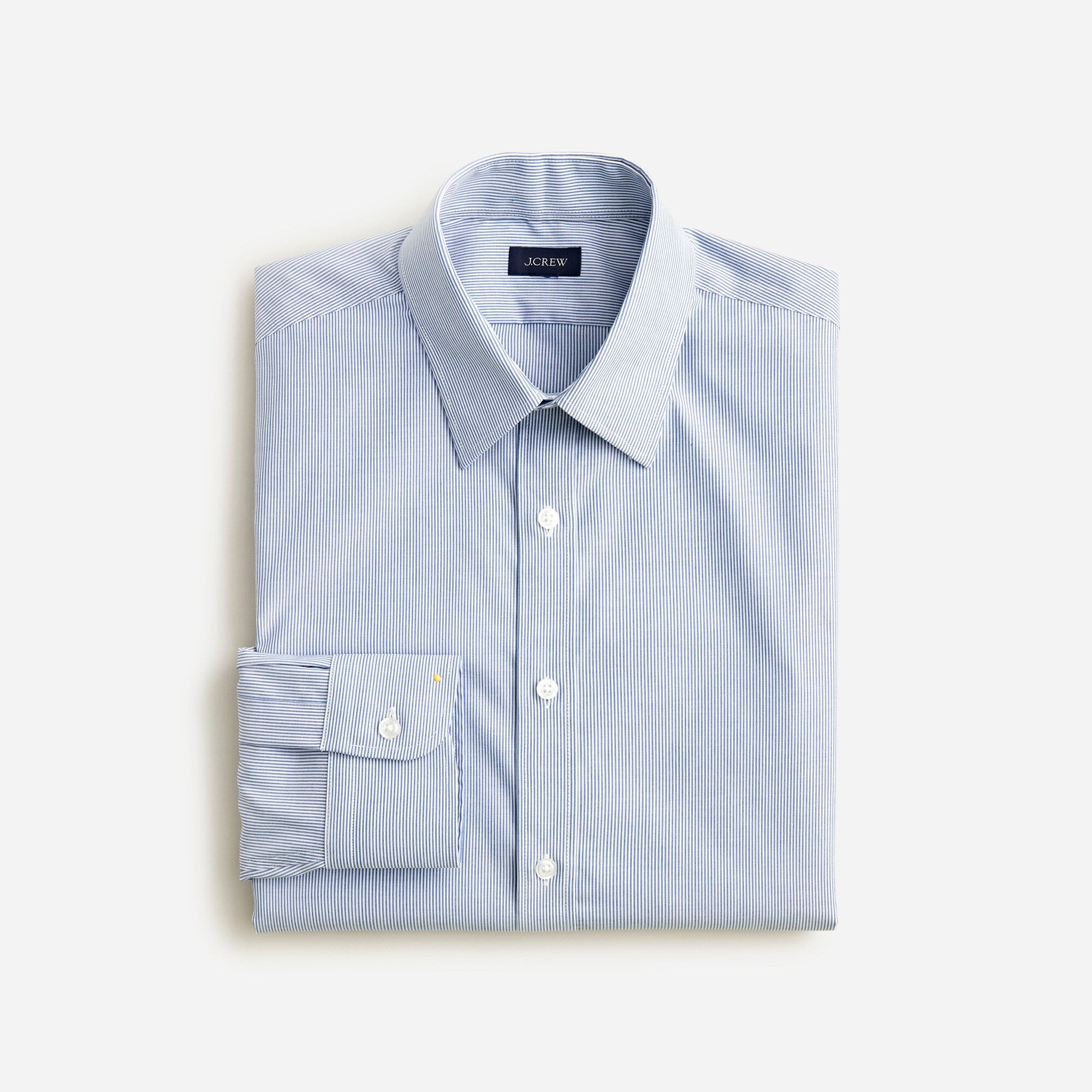 mens Bowery wrinkle-free dress shirt with point collar