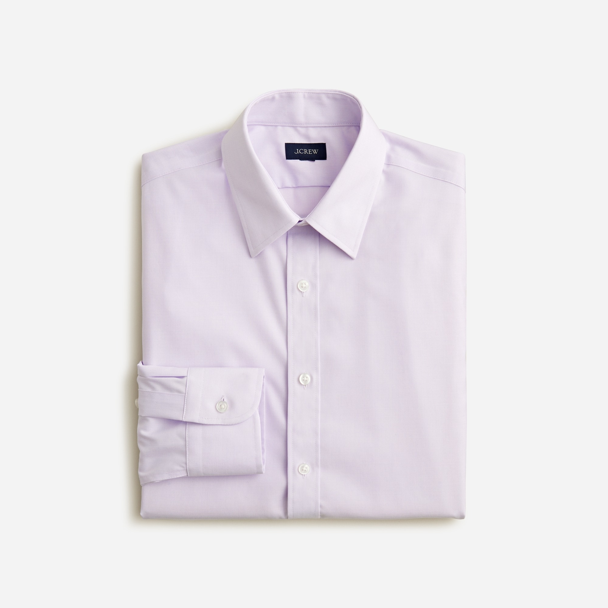 Tall Bowery point-collar stretch cotton shirt