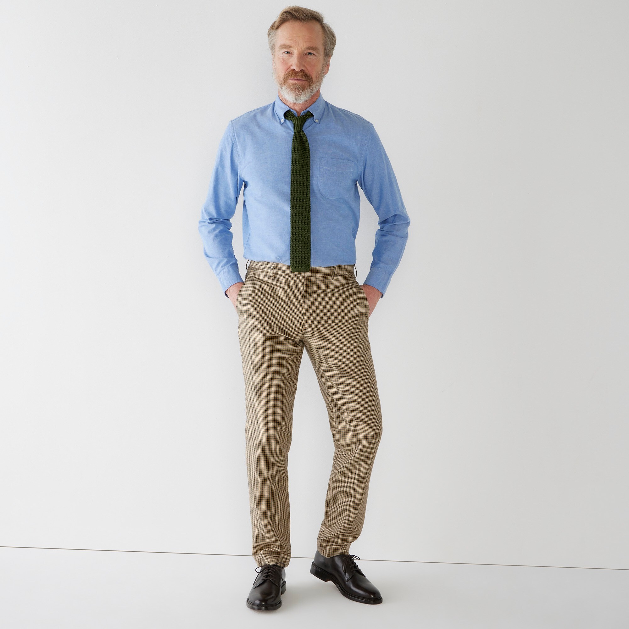 J.Crew Ludlow Slimfit Pant In English Woollinen For Men