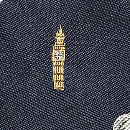 English silk tie in werewolf pattern MIDNIGHT WEREWOLVES j.crew: english silk tie in werewolf pattern for men