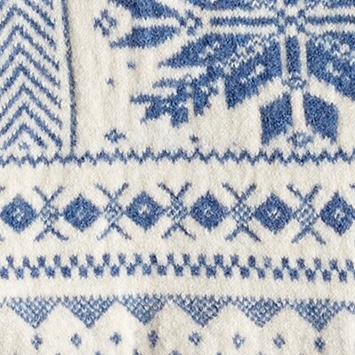 Fair Isle snowflake crewneck in Supersoft yarn HTR MEDITERANIAN NAVY S j.crew: fair isle snowflake crewneck in supersoft yarn for women