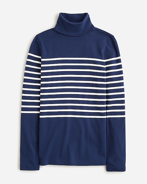  Perfect-fit turtleneck in stripe