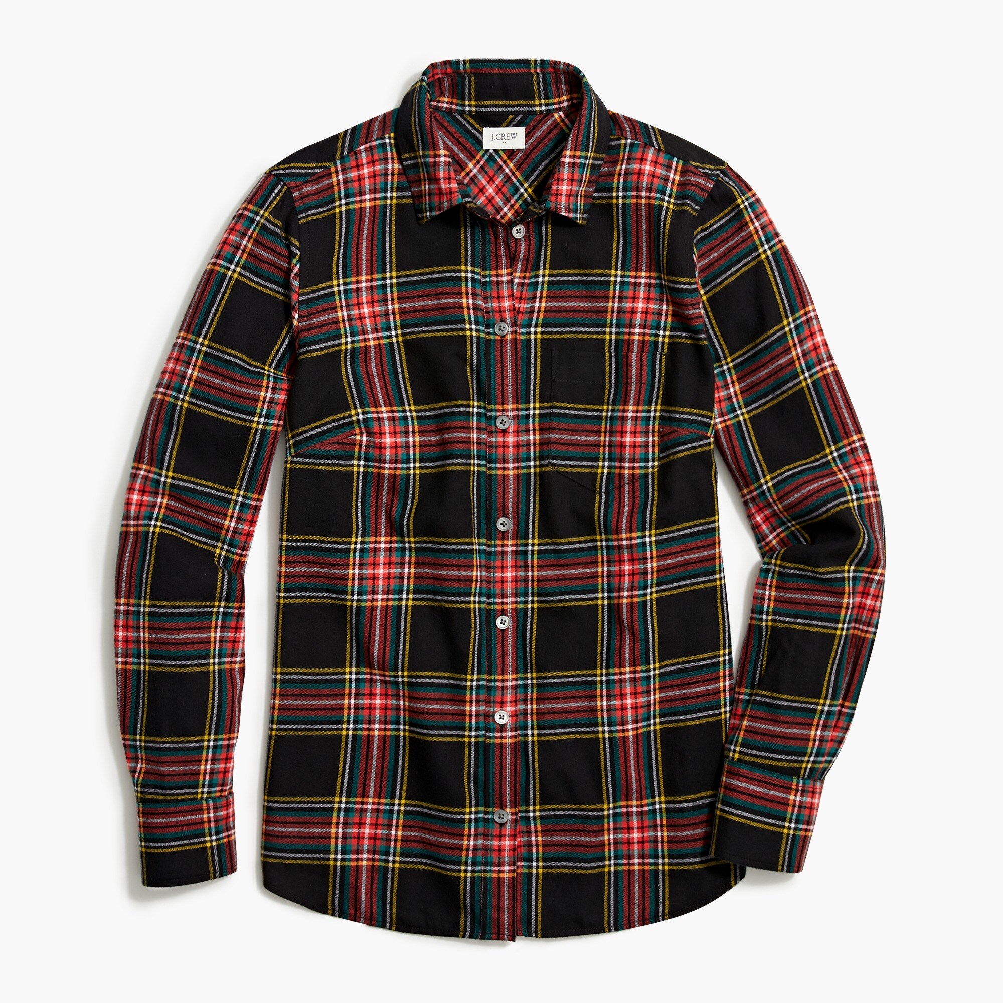tartan flannel shirt for women