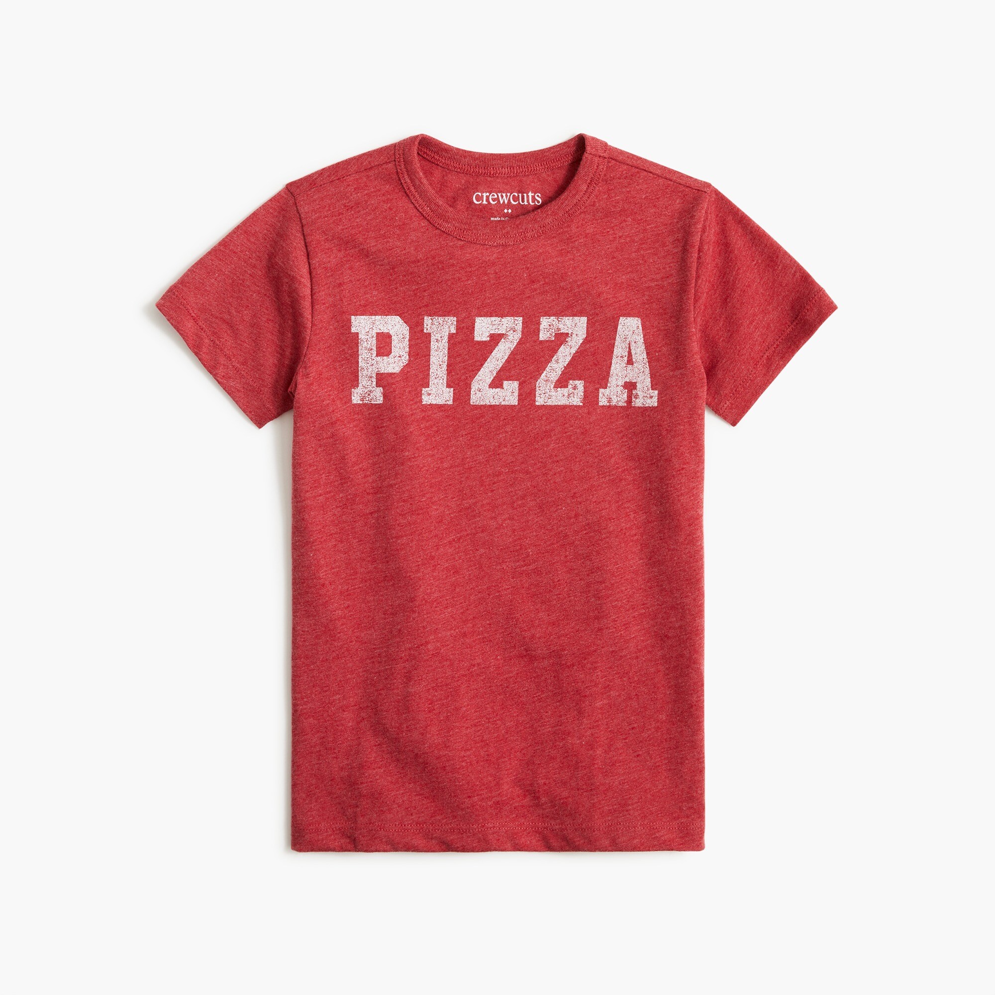 Boys' "pizza" graphic tee