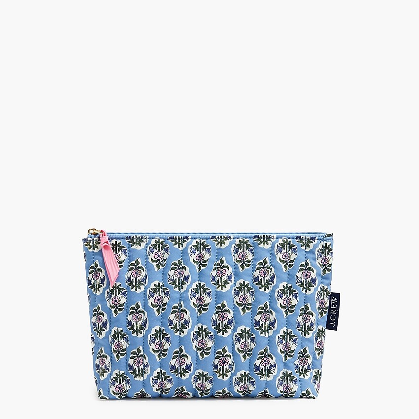 factory: quilted small pouch for women, right side, view zoomed
