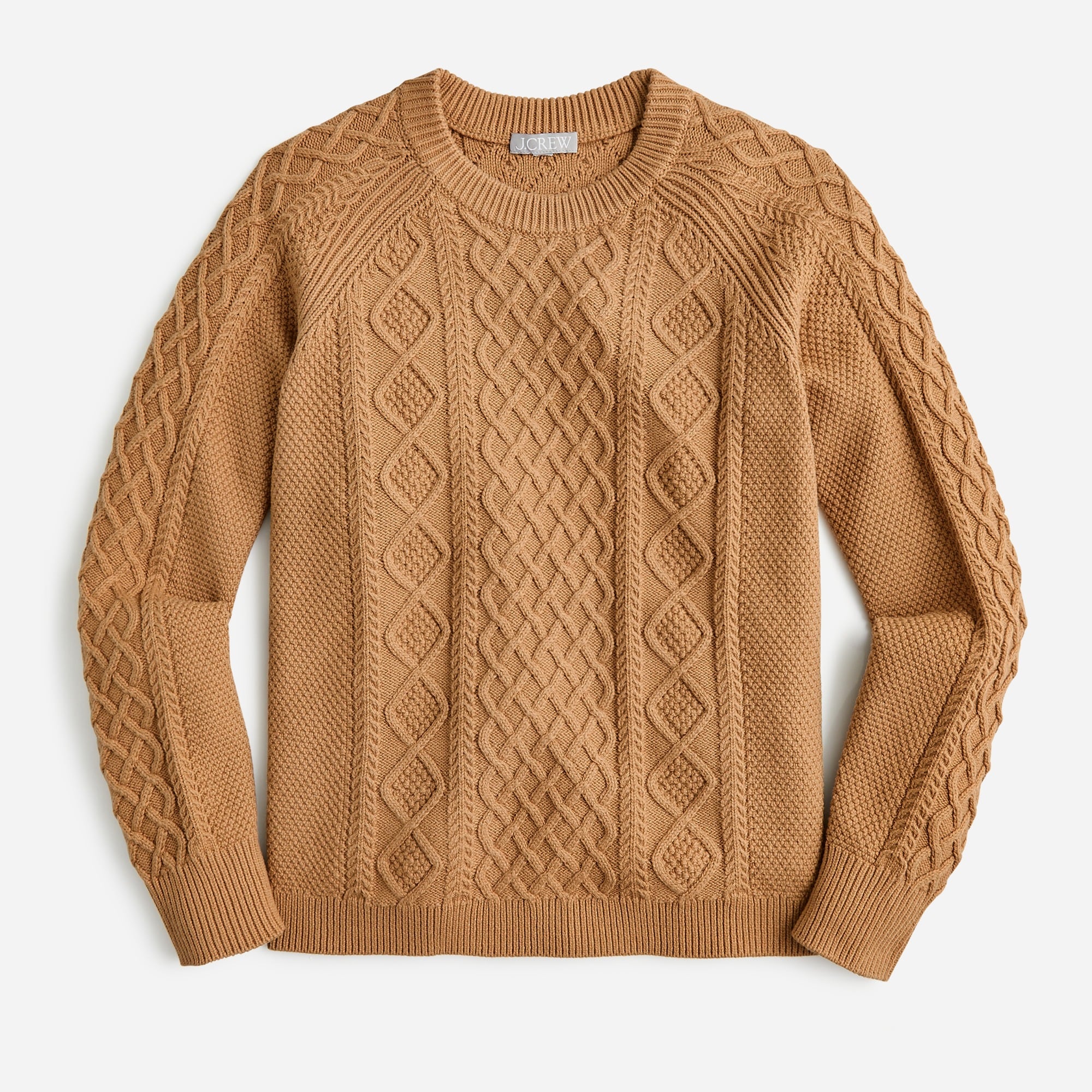 Cotton cable-knit sweater