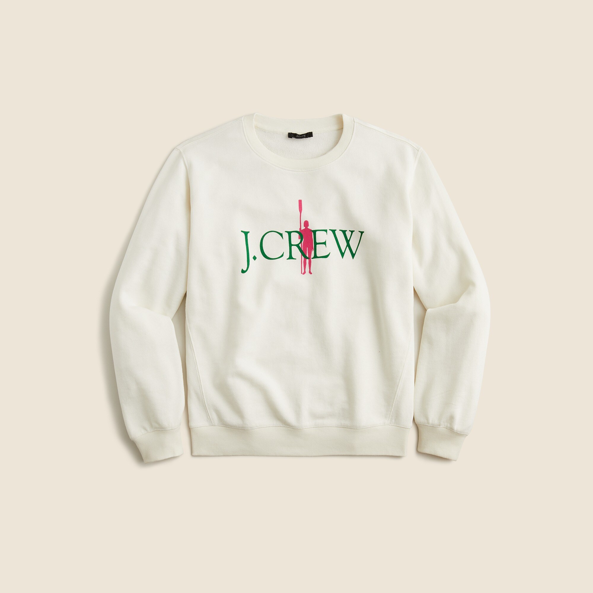 80s jcrew logo sweat