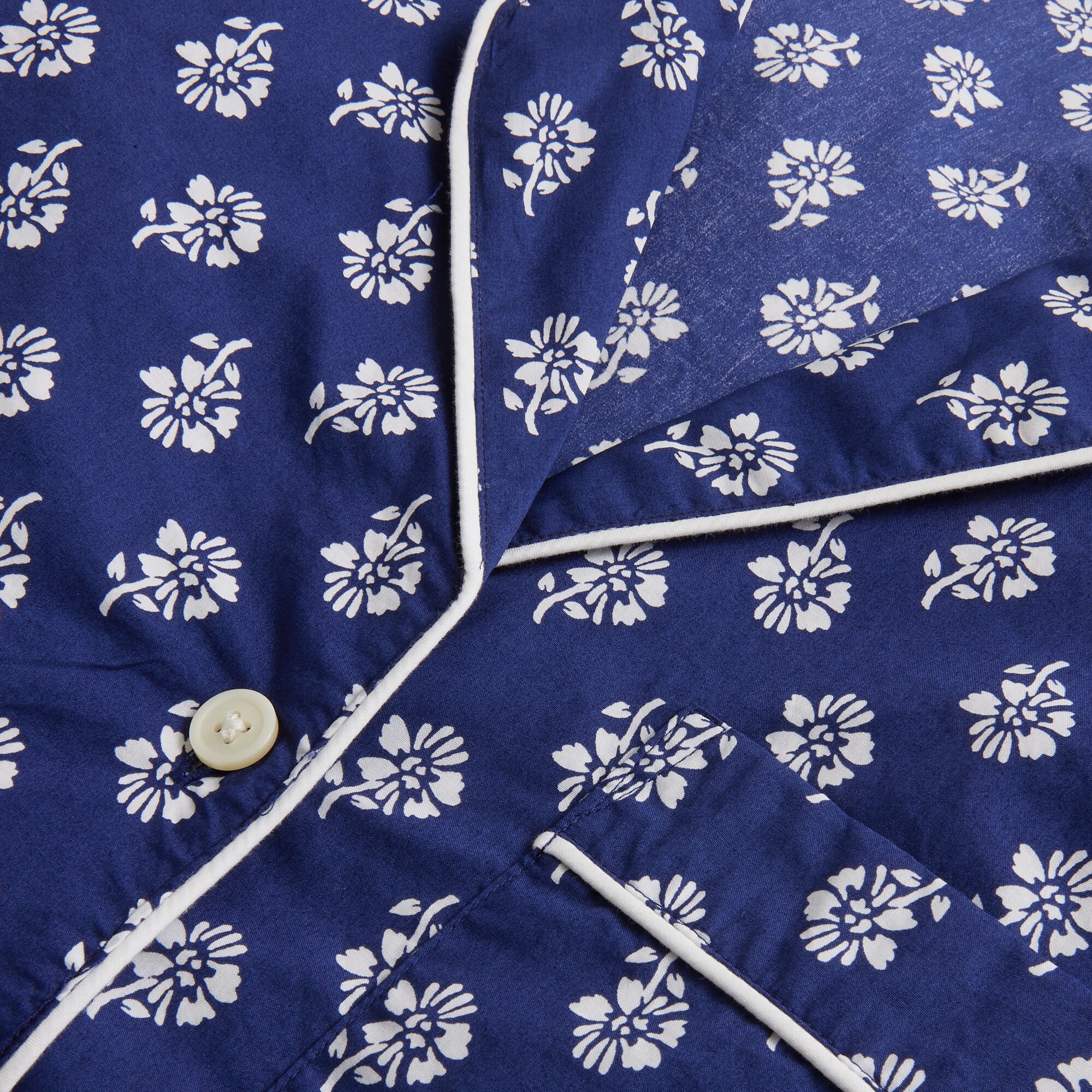 Short-sleeve cotton short pajama set