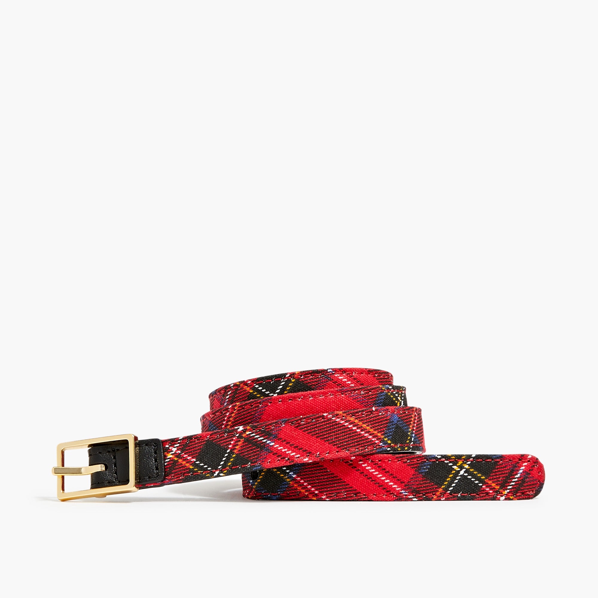Tartan reversible belt