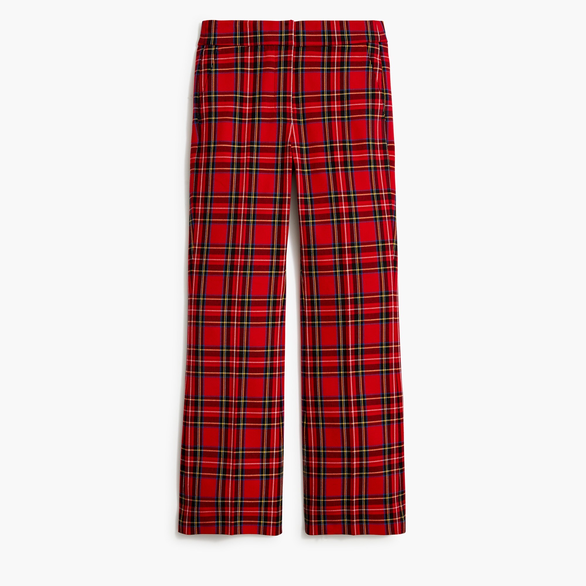 tartan kelsey flare pant for women