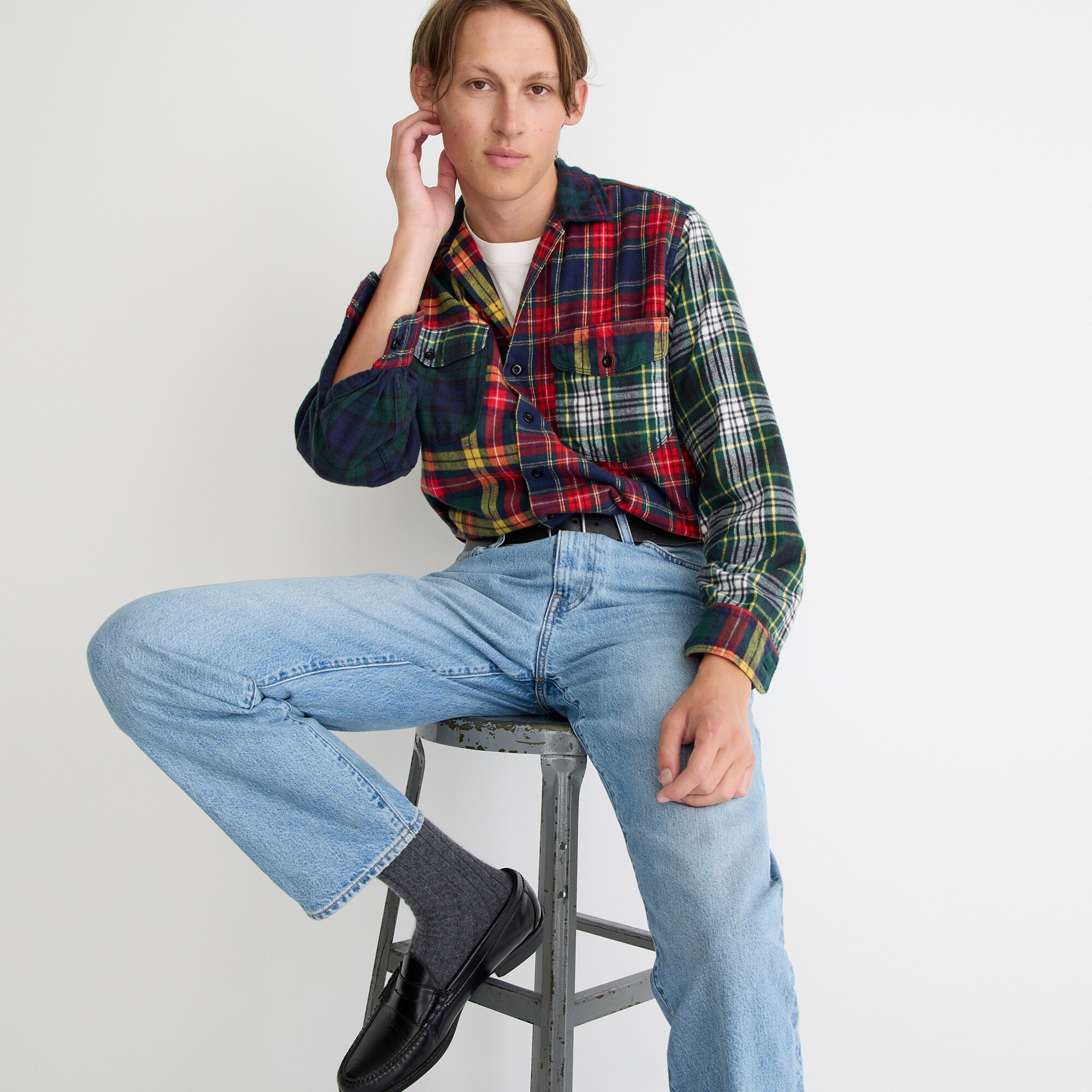 mens BEAMS PLUS X J.Crew CPO shirt