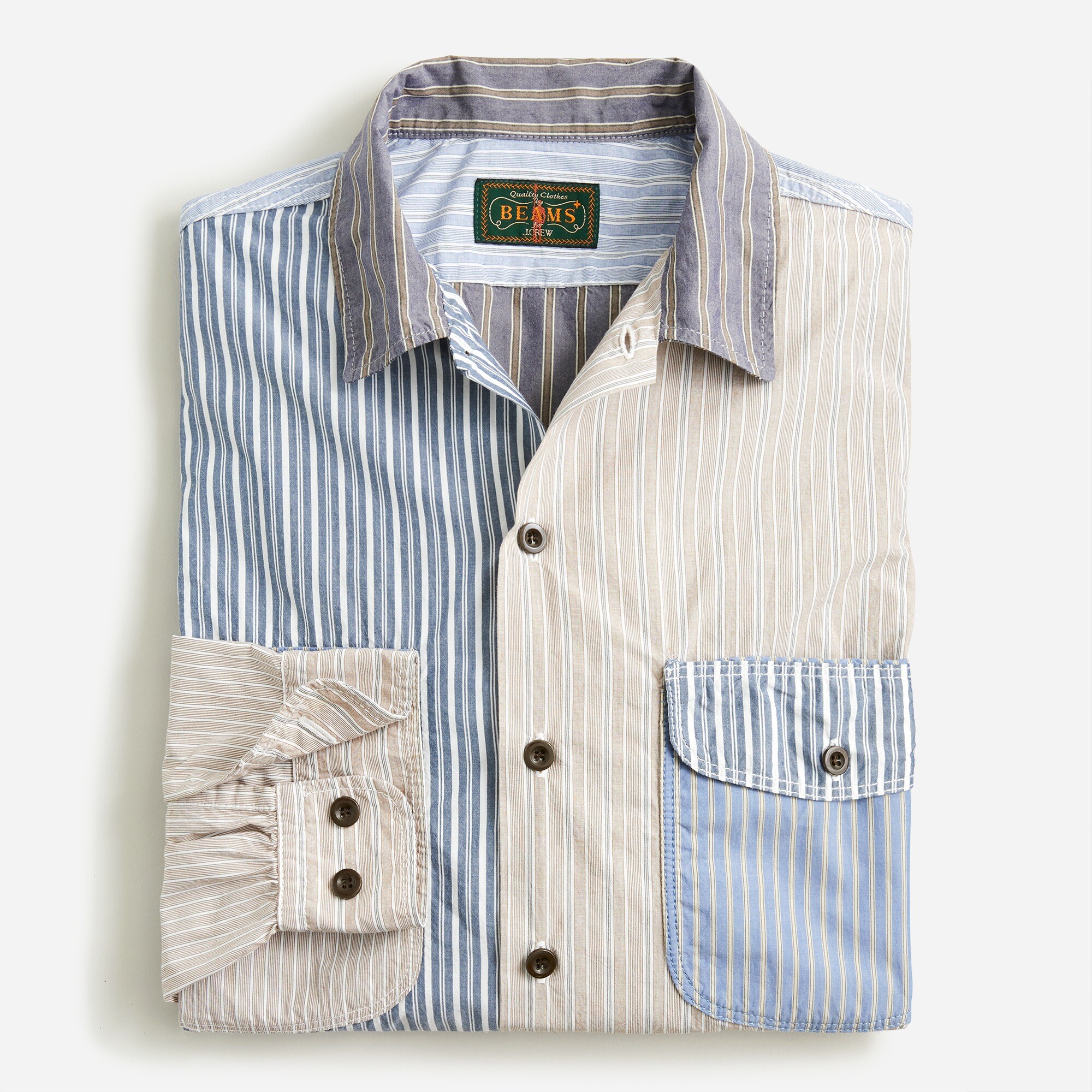 BEAMS PLUS X J.Crew CPO shirt