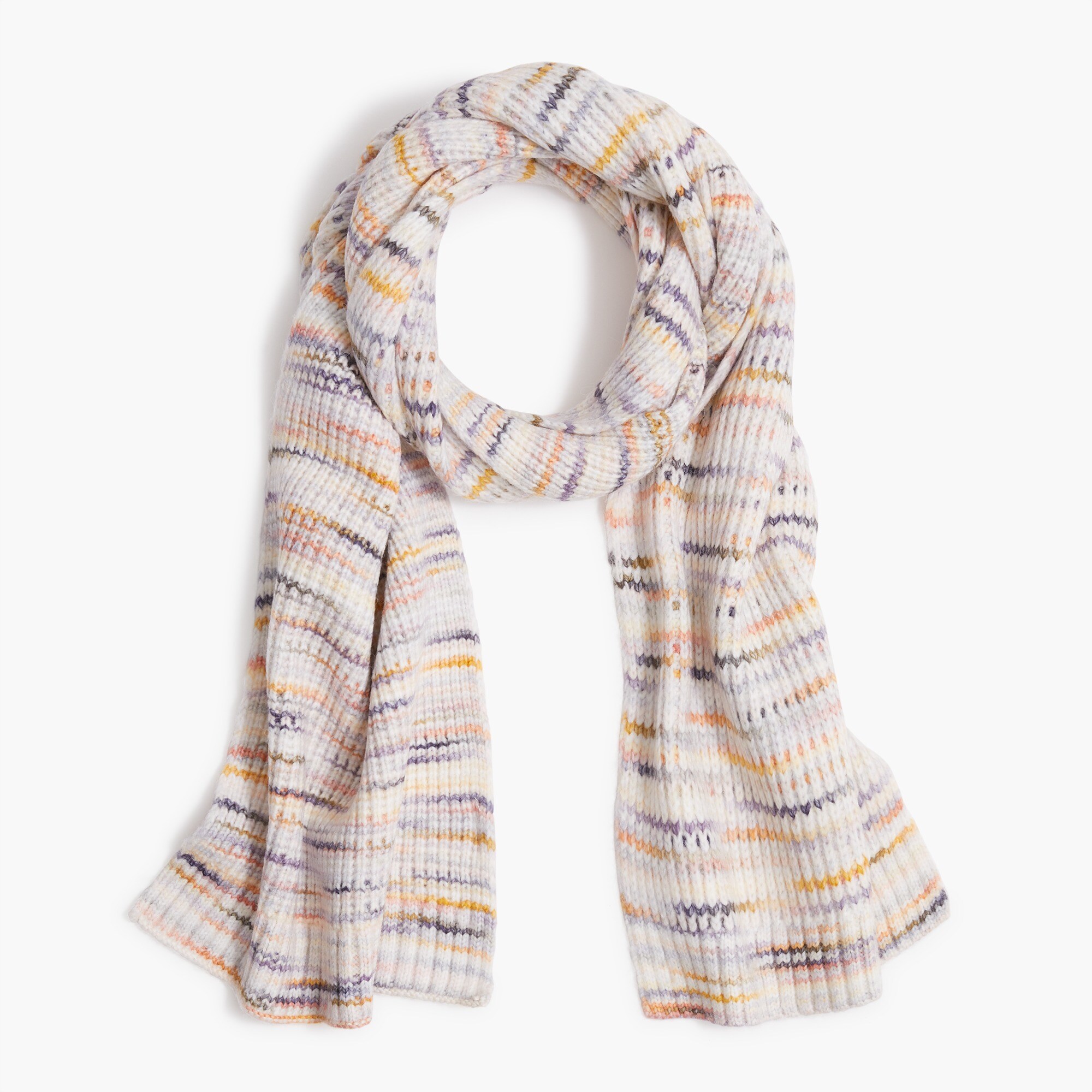 Space-dyed scarf